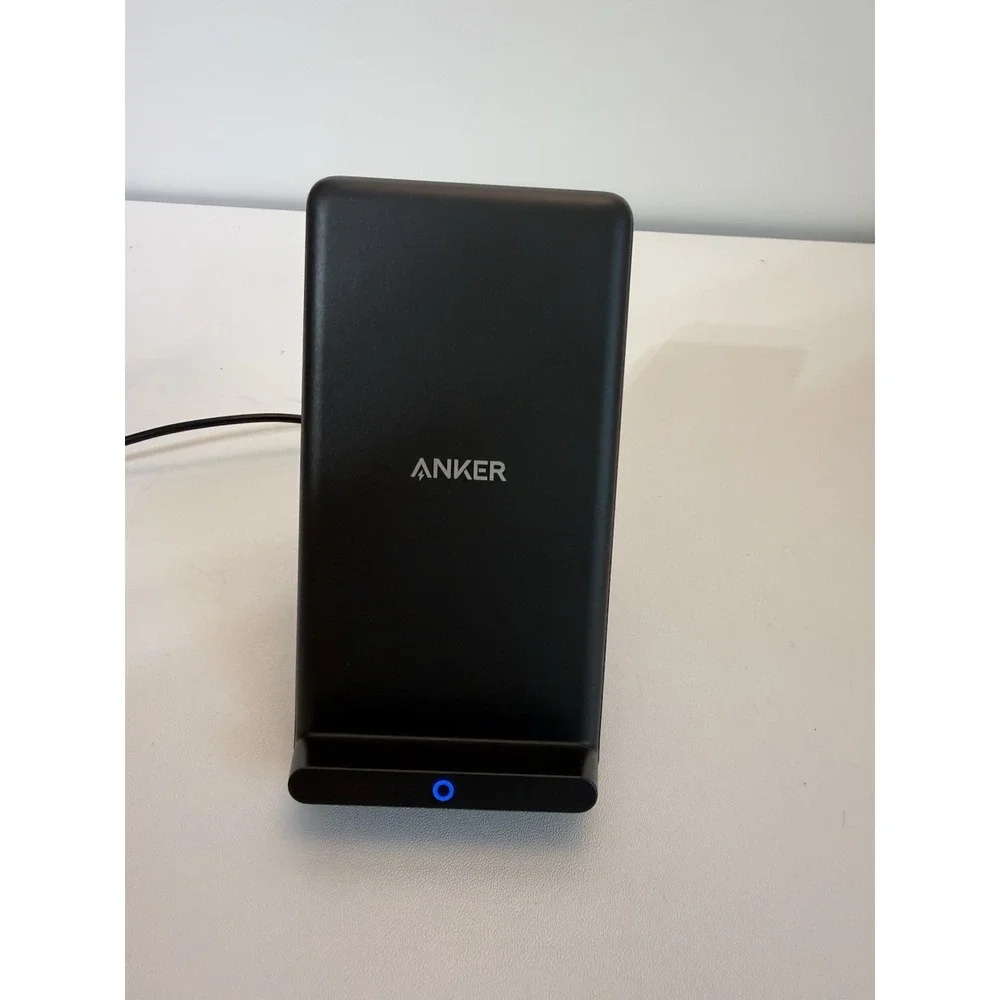 Anker 10W Max Wireless Charger Stand Fast Power For iPhone Galaxy S23/S22